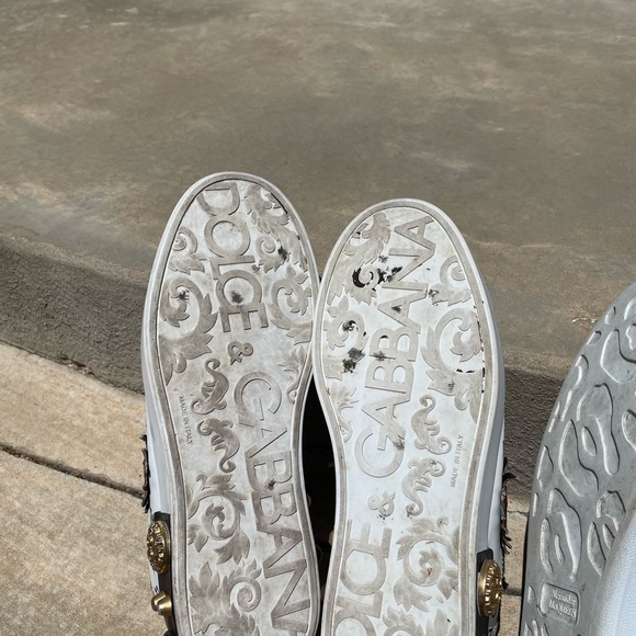 Dolce and gabanna mens PORTOFINO sneakers 10.5 43.5 eu us - Picture 7 of 8